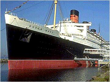 Queen Mary am Pier